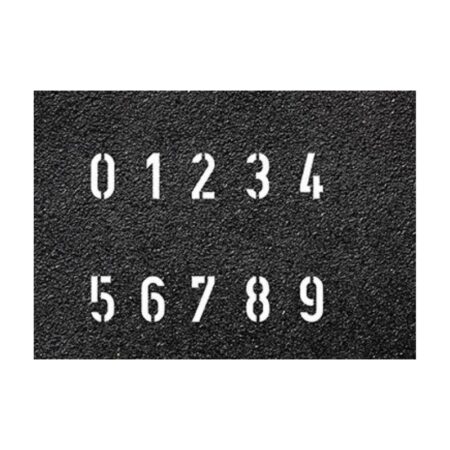 4 inch number kit for curbs